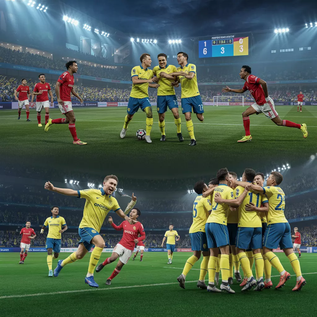 Oxford United Dominates Indonesia All Star with a Striking 6-3 Win!