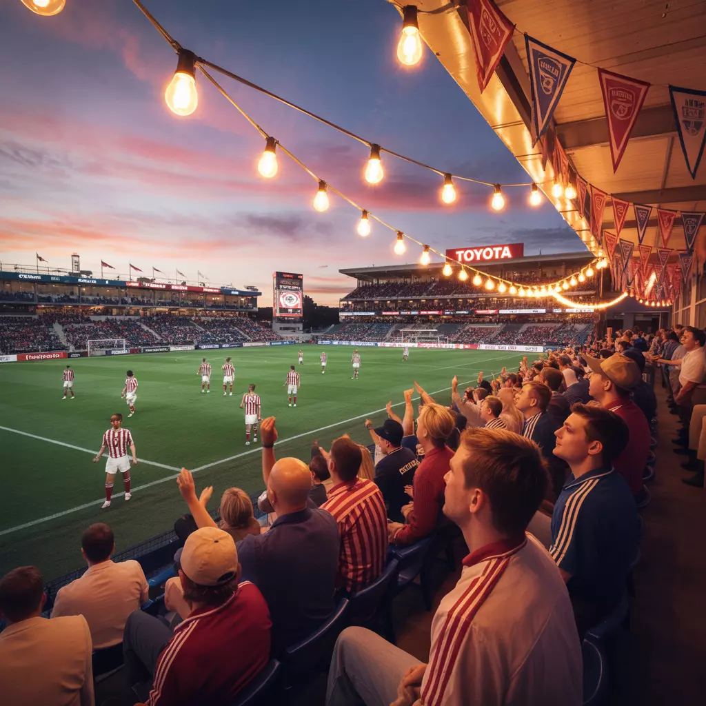 FC Dallas Lights Up Toyota Stadium with Vintage Vibes